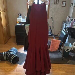 Windsor Burgundy Prom Dress